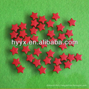 Roll Paint Plastic Star Loose Beads